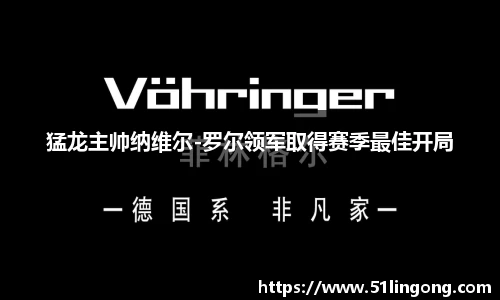 猛龙主帅纳维尔-罗尔领军取得赛季最佳开局